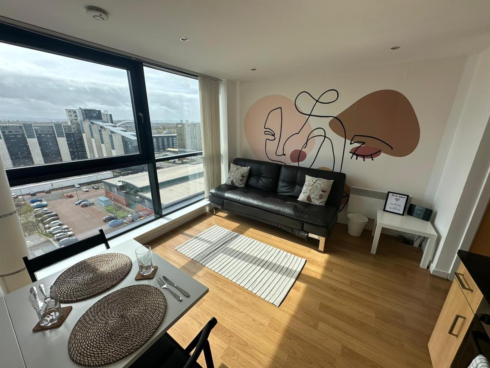 Pass The Keys Cosy 1 Bed Next To Sec, Ovo Hydro, Finnieston Glasgow Exteriör bild